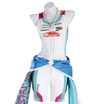 Vocaloid Kyojo Cup 2024 Racing Miku Suit Dress Cosplay Costume