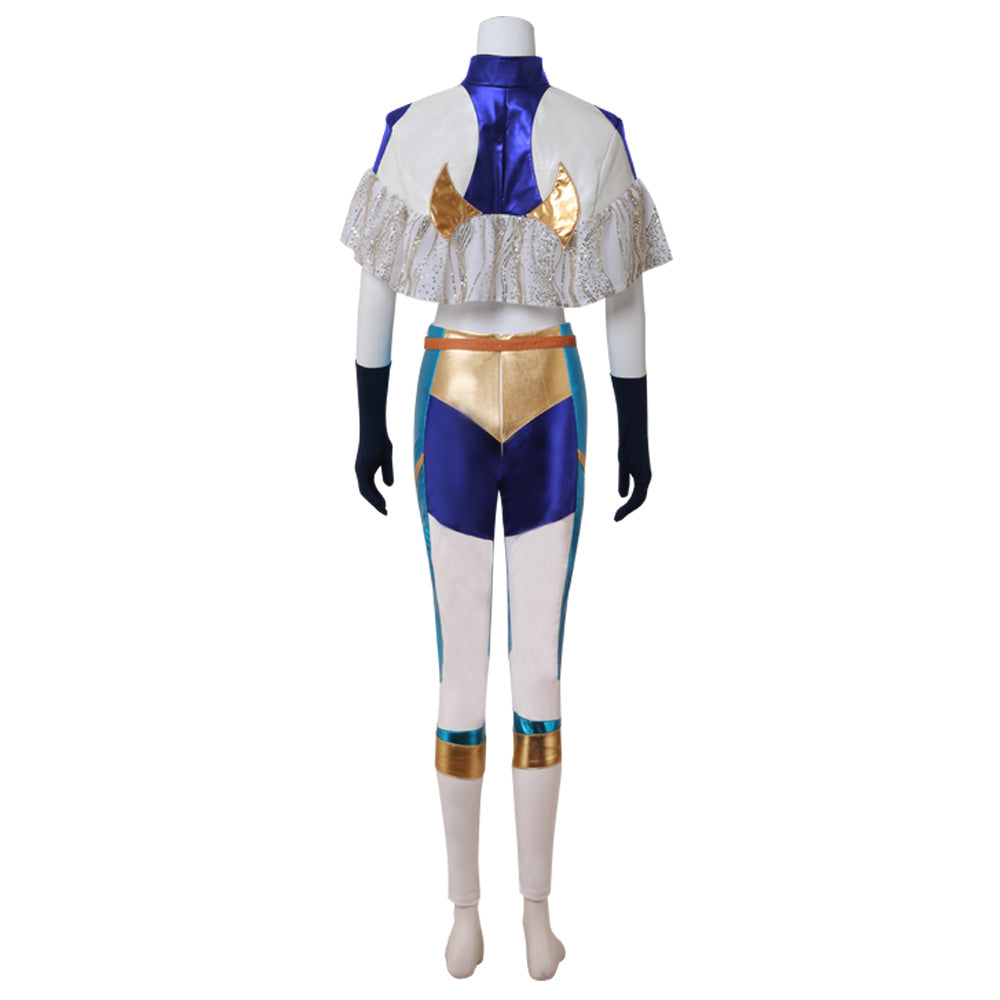 League of Legends LOL True Damage Qiyana Prestige Edition Cosplay Costume