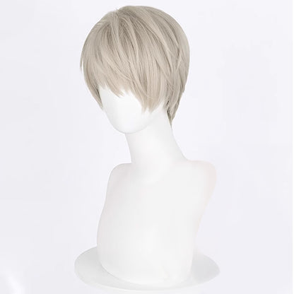 Love and Deepspace Xavier Silver Cosplay Wig