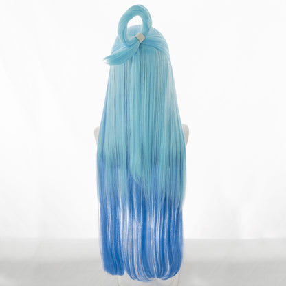 Kono Subarashii Sekai Ni Shukufuku O Aqua Blue Cosplay Wig