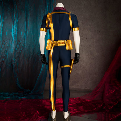 X-men Lucas Bishop Deep Blue Cosplay Costumes