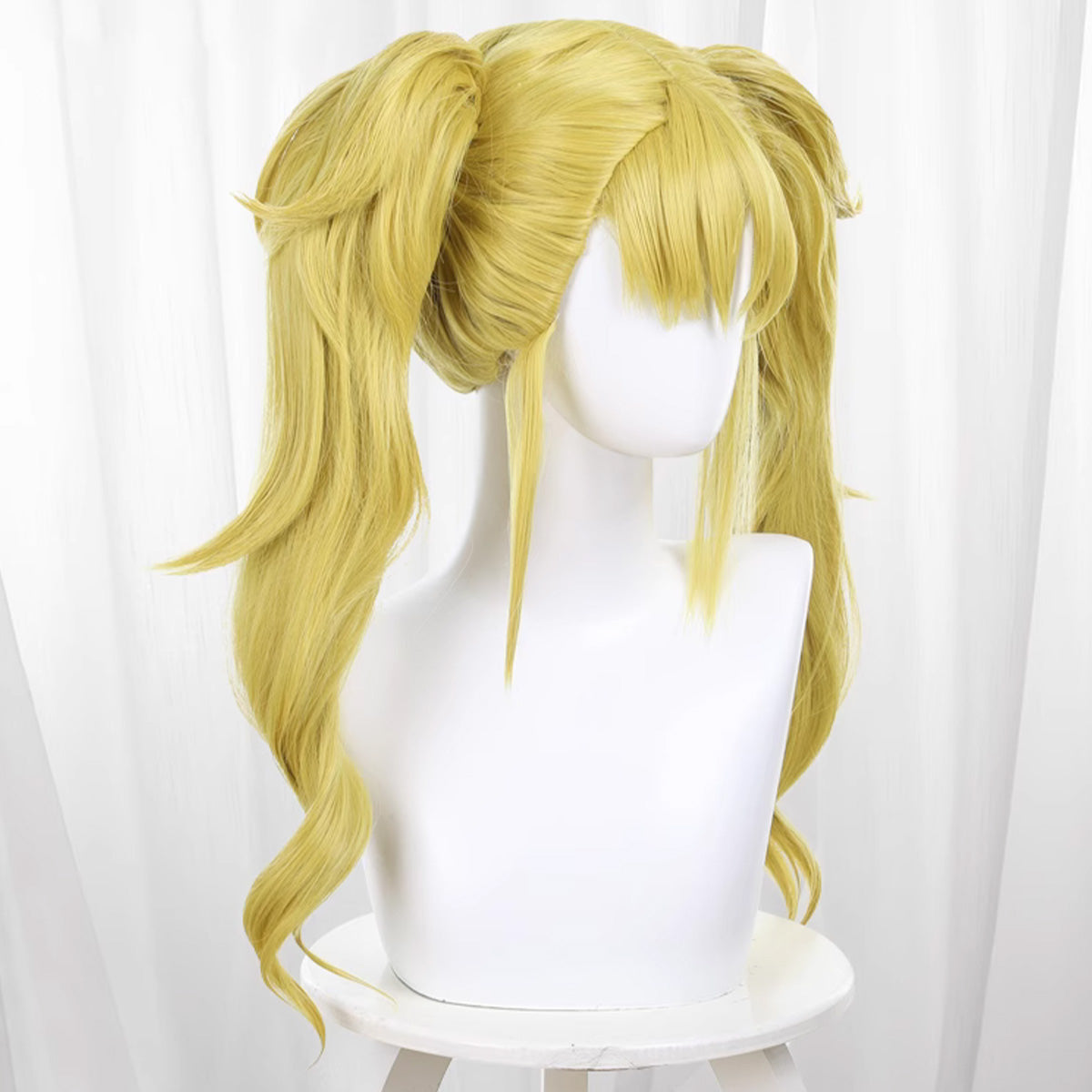 Kaiju No. 8 Kikoru Shinomiya Golden Cosplay Wig