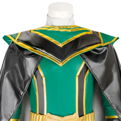 Power Rangers Mystic Force Green Mystic Ranger Cosplay Costume