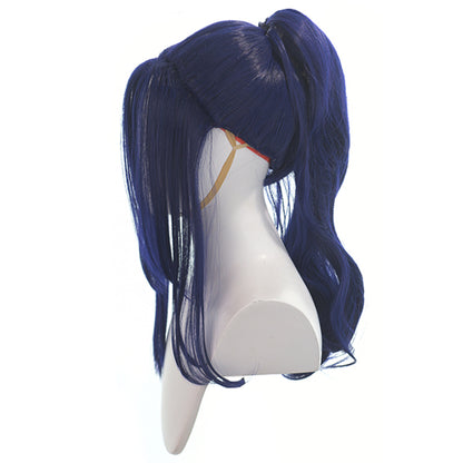 League of Legends LOL Arcane Caitlyn Blue Cosplay Wig