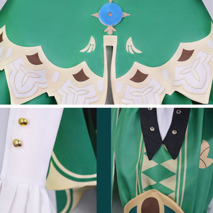 [in stock]Genshin Impact Venti Cosplay Costume B Edition