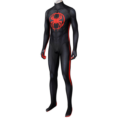 Marvel Spider-Man: Across The Spider-Verse Miles Morales Jumpsuit Zentai Cosplay Costume