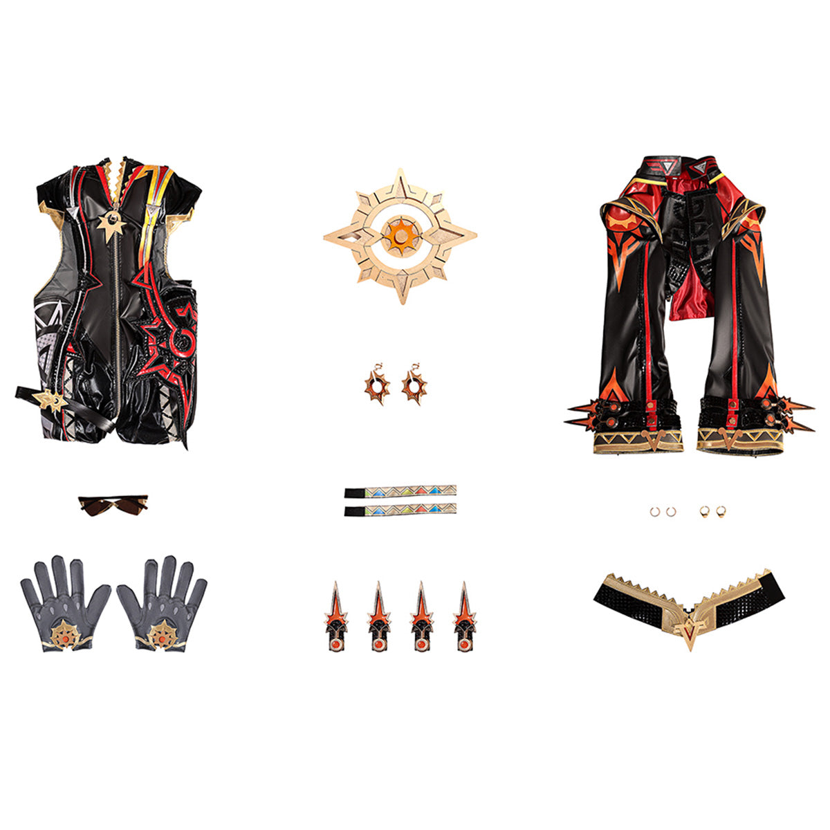 Genshin Impact Mavuika Cosplay Costume