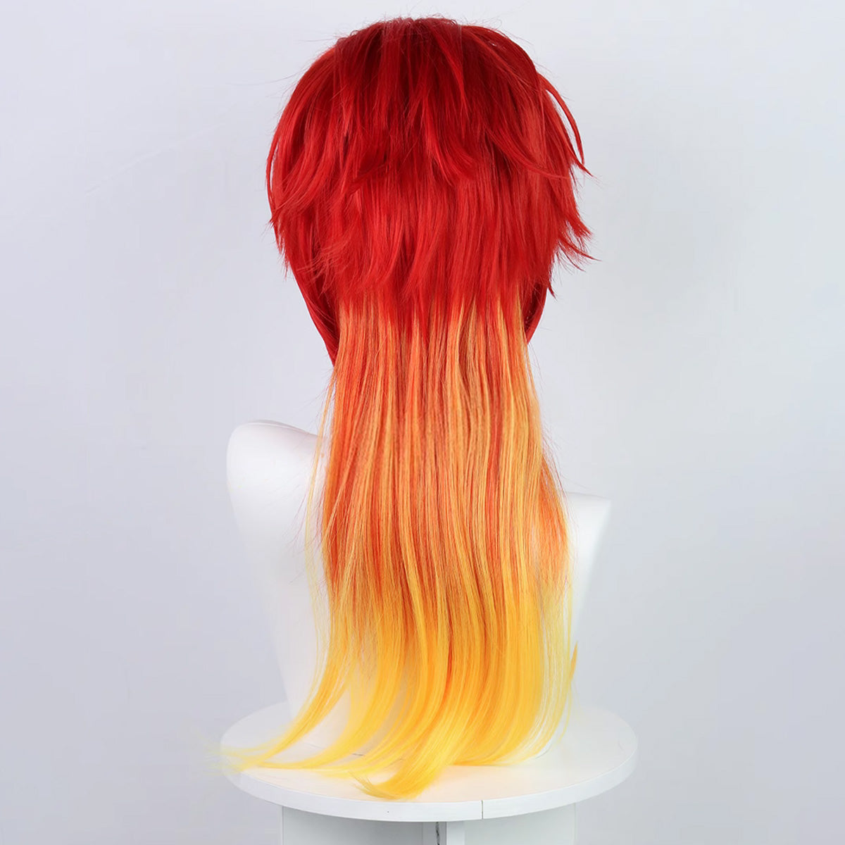 Wind Breaker Chika Takiishi Red Yellow Cosplay Wig