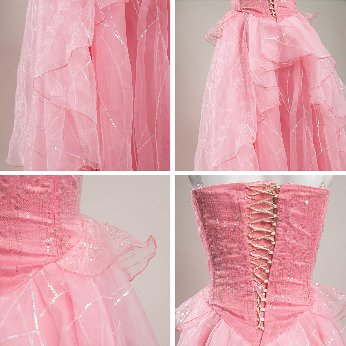 Disney Dornröschen Aurora Prinzessin Kleid Cosplay Kostüm – B Edition