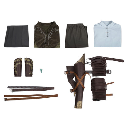 The Lord of the Rings：The Fellowship of the Ring Legolas Cosplay Costume