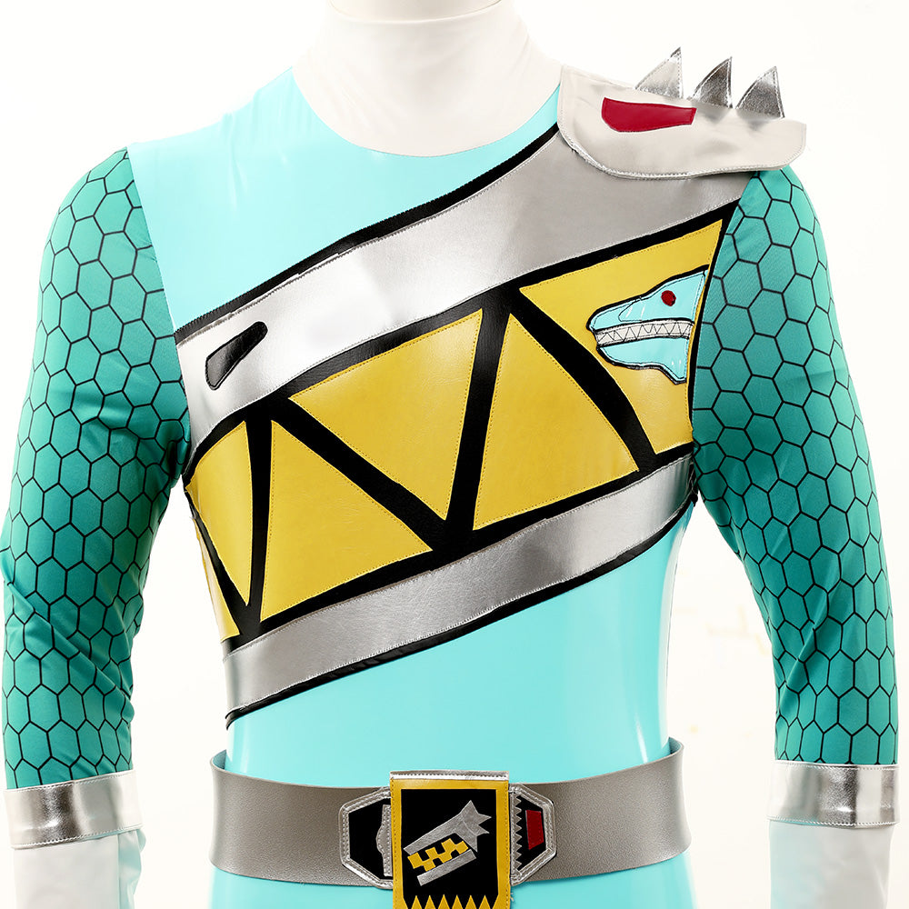 Power Rangers Dino Charge Dino Charge Green Ranger Cosplay Costume