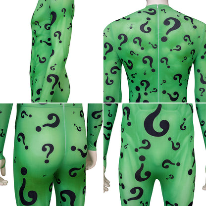 Batman Forever - Riddler Jumpsuit Cosplay Costume