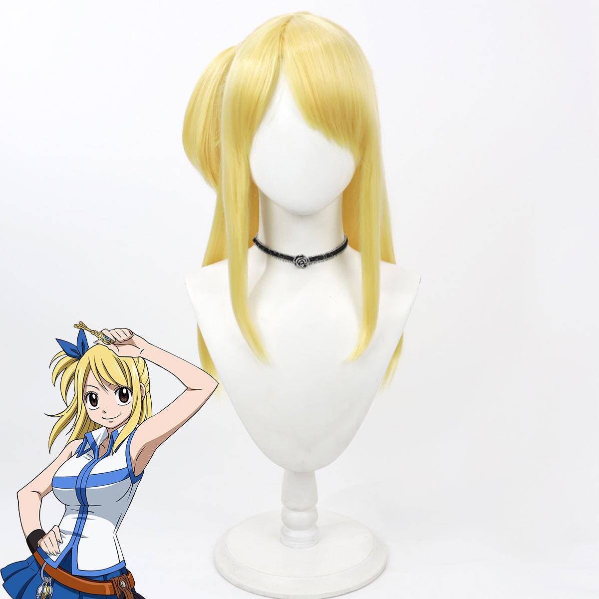 Fairy Tail Lucy Heartfilia Yellow Cosplay Wig