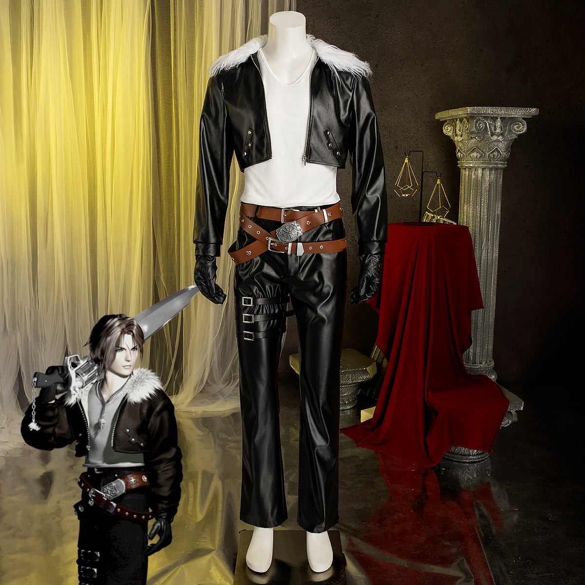 Final Fantasy VIII Squall Cosplay Costume