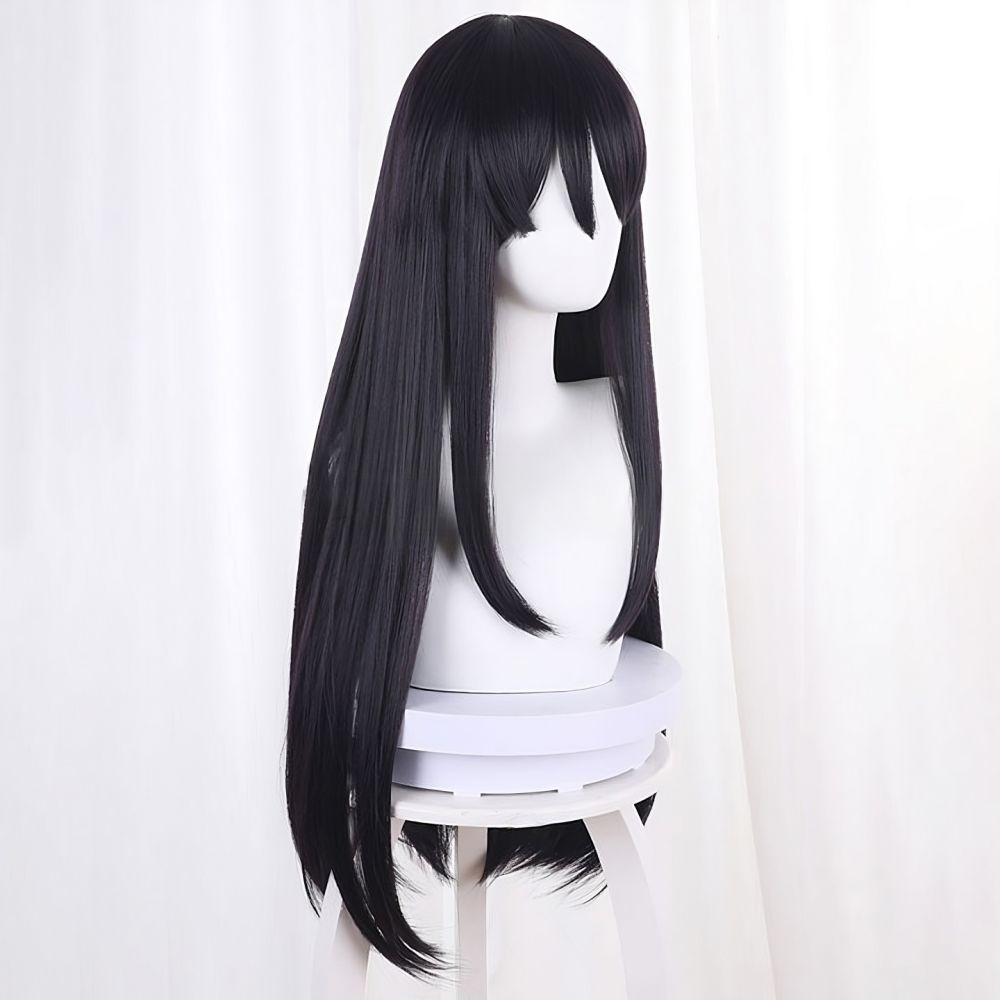 Hell s Paradise Jigokuraku Touma Aza Black Cosplay Wig Gcosplay