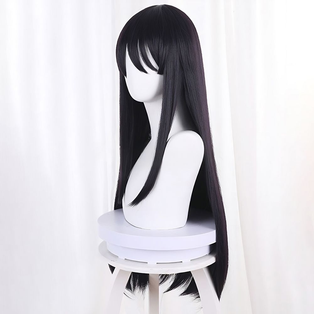 Hell s Paradise Jigokuraku Touma Aza Black Cosplay Wig Gcosplay