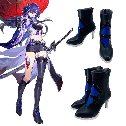 Honkai: Star Rail Acheron Cosplay Shoes