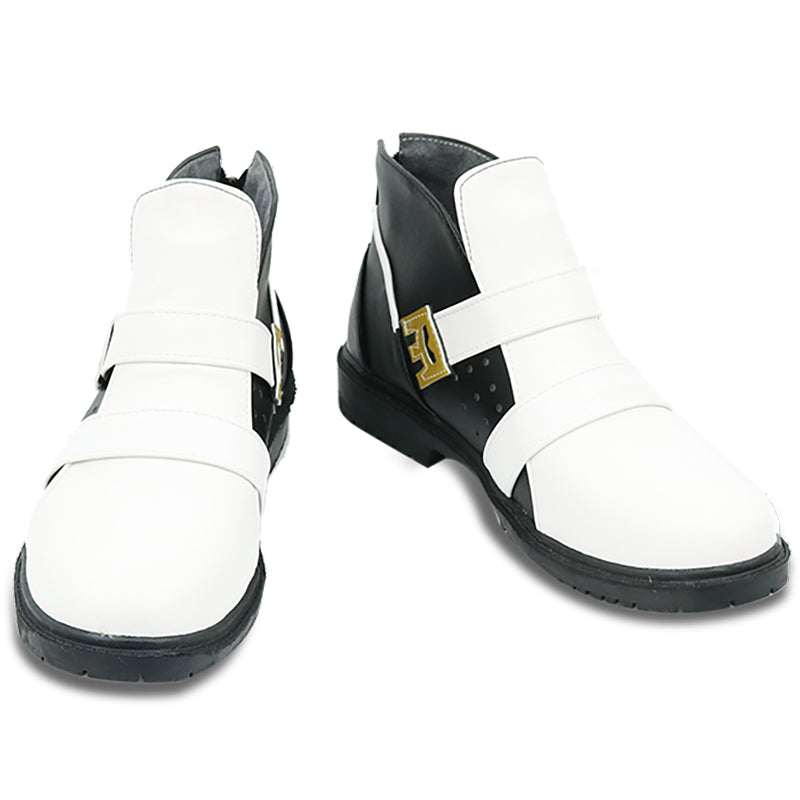 Akatsuki Deidara aus Naruto Halloween Weiße Schuhe Cosplay Stiefel