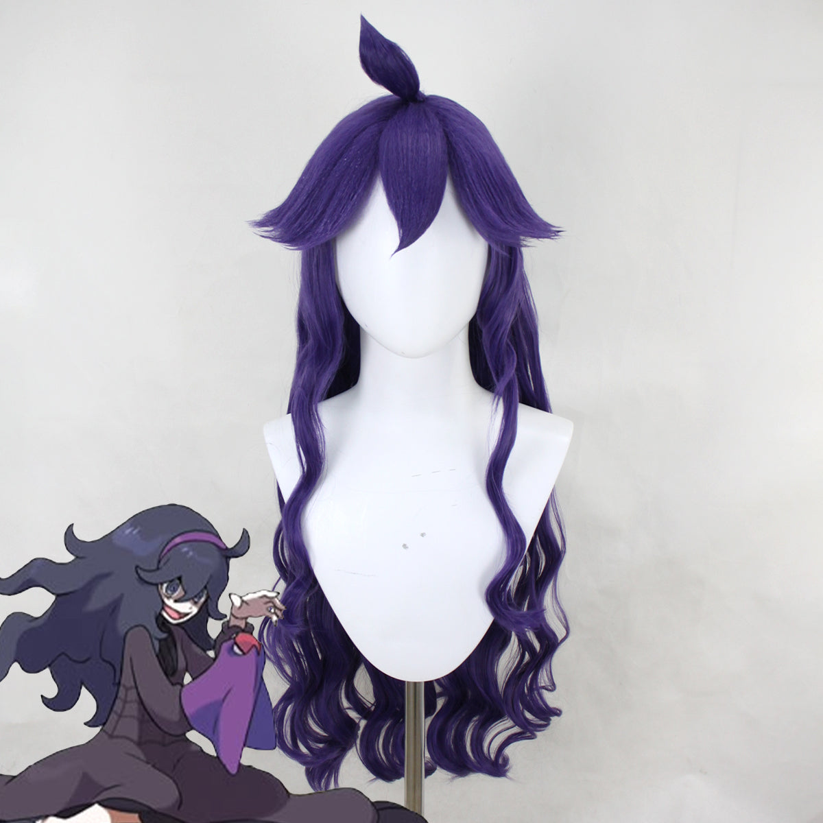 Pokemon Hex Maniac Purple Cosplay Wig