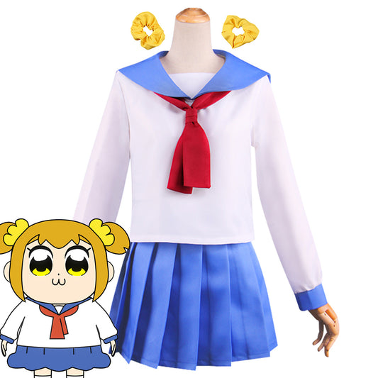 Pop Team Epic Poputepipikku Popuko Cosplay Costume