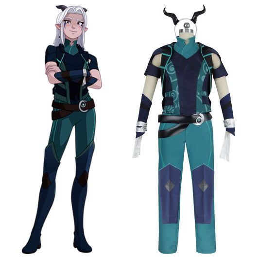 The Dragon Prince Rayla Cosplay Costume