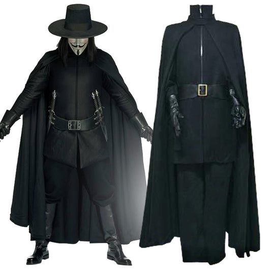 V for Vendetta V Cosplay Costume