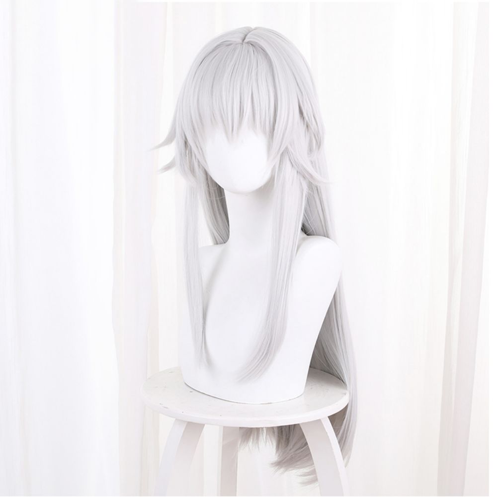 Honkai Star Rail Clara White Cosplay Wig