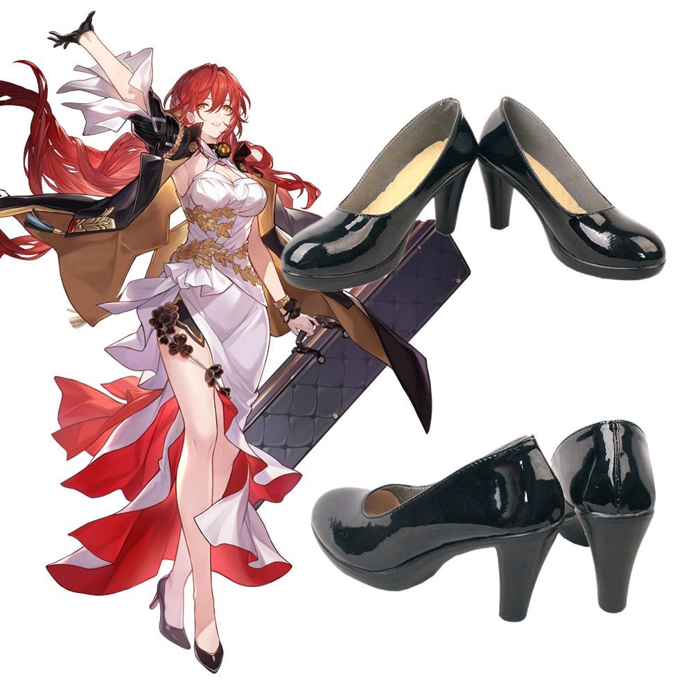 Honkai: Star Rail Himeko Cosplay Shoes