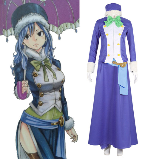 Disfraz de Fairy Tail temporada 3 Juvia Lockser Cosplay