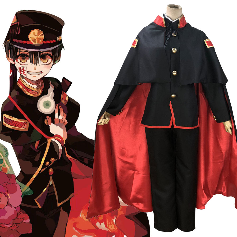 Jibaku Shounen Hanako-kun Hanako Yugi Amane Comic Cosplay Costume