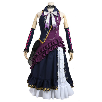 BanG Rêve !  Roselia Shirokane Rinko CRI NOIR Cosplay Costume