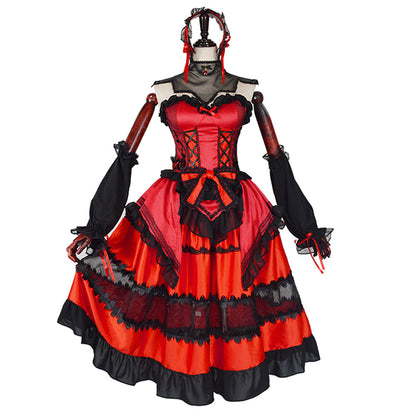 Date A Bullet Tokisaki Kurumi Nightmare Cosplay Costume