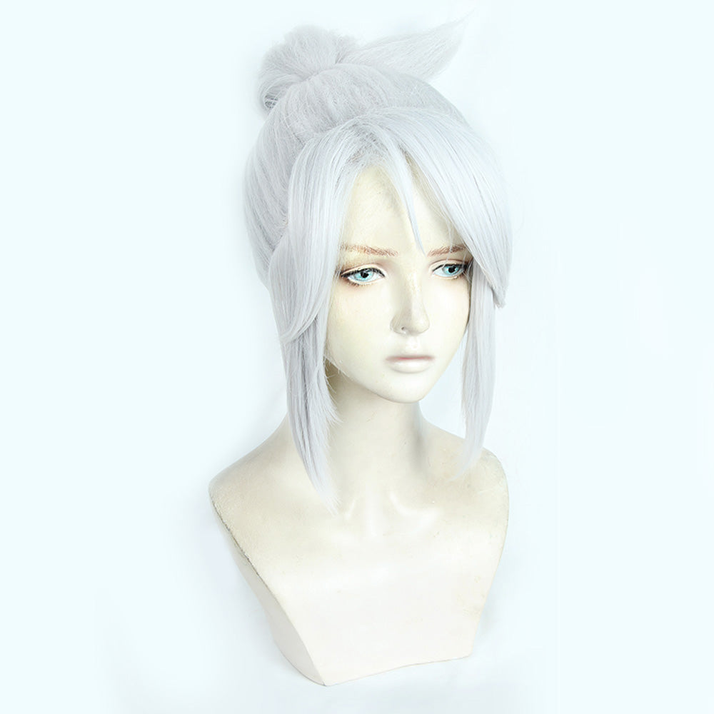 White shop cosplay wig