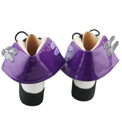 Chaussures de Cosplay Frontline M91 38 Blanc Violet Fille