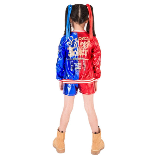 Taille enfant DC Suicide Squad Harley Quinn Cosplay Costume