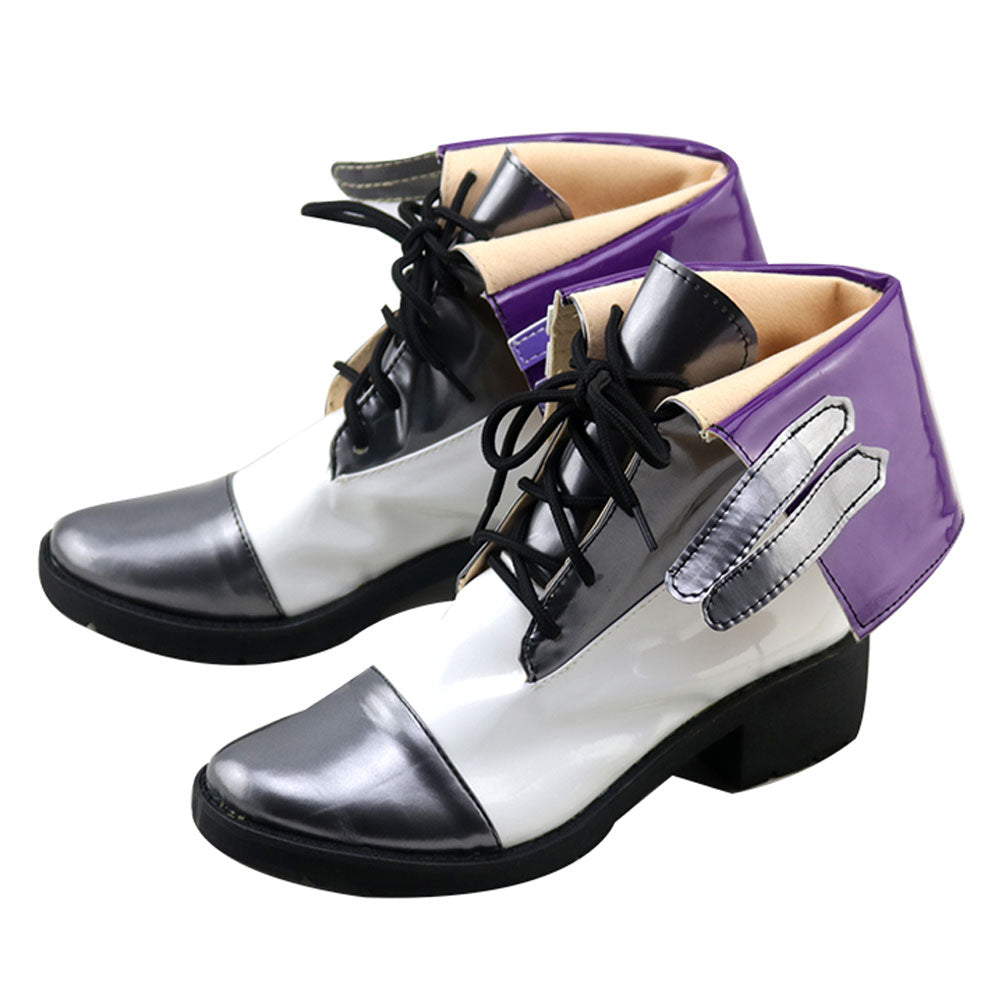 Frontline M91 38 Weiß Lila Cosplay Schuhe für Mädchen