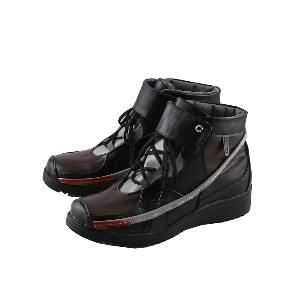 Zapatos de cosplay para niñas Frontline M200 negro marrón