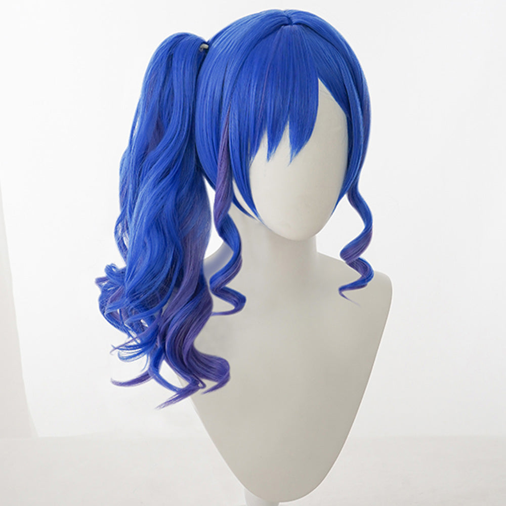 Azur Lane St. Louis Luxury Handle Blue Cosplay Wig Gcosplay