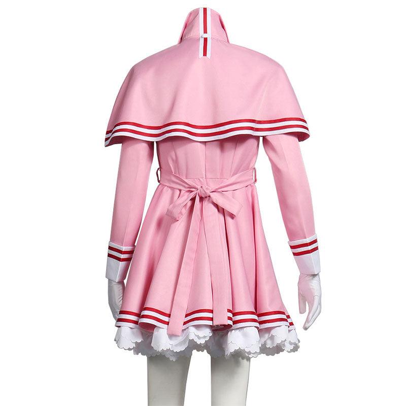 Cardcaptor Sakura: carte claire Sakura Kinomoto robe rose Costume Cosplay