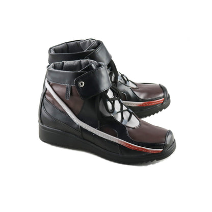 Zapatos de cosplay para niñas Frontline M200 negro marrón