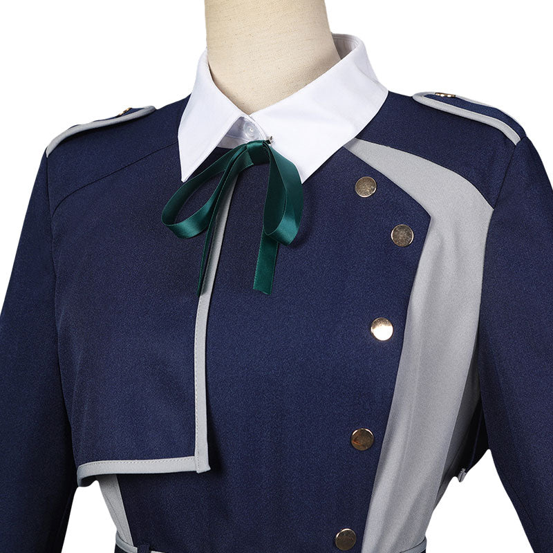 Lycoris Recoil Takina Inoue Blue Uniform Cosplay Costume