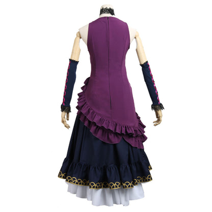 BanG Rêve !  Roselia Shirokane Rinko CRI NOIR Cosplay Costume