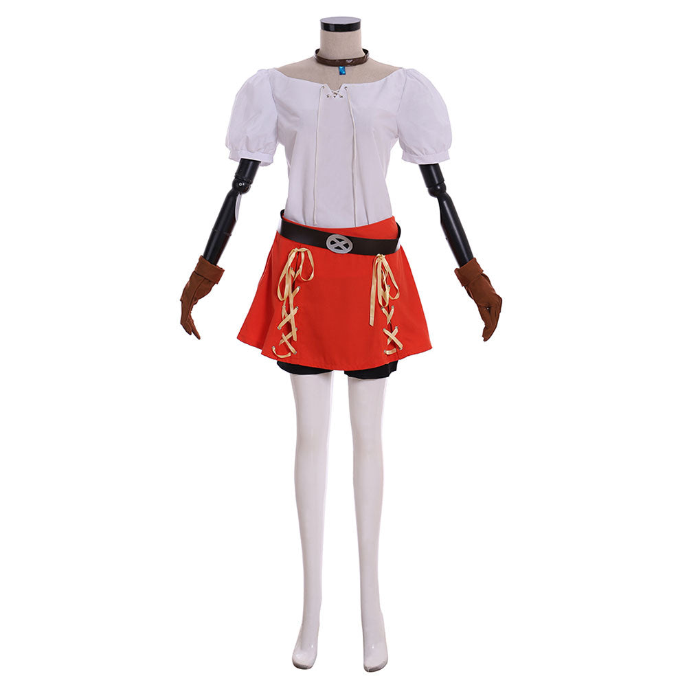 Red skirt outfit zelda breath of the wild sales