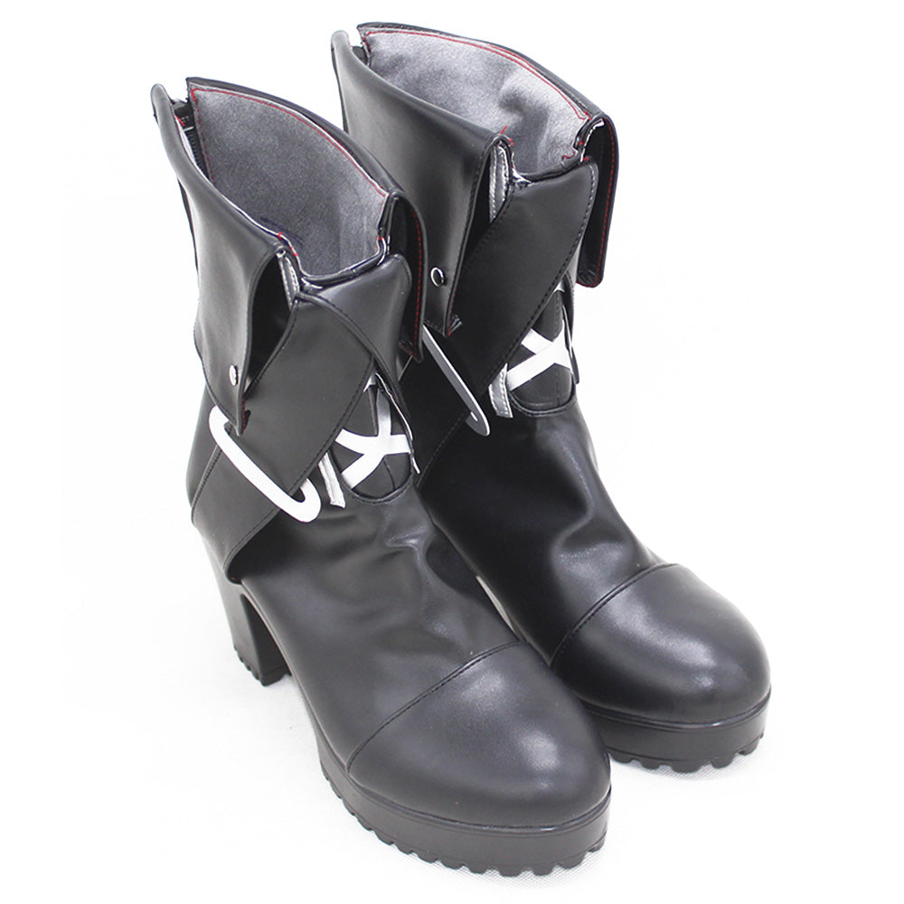 Zapatos de cosplay negros Frontline Kel-Tec KSG para niñas