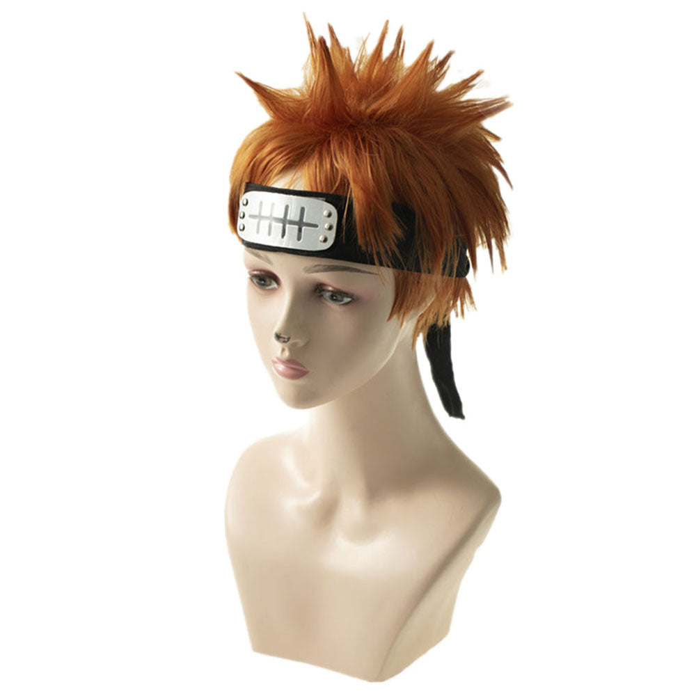 Akatsuki Pain Pein Halloween Orange Cosplay Wig Gcosplay