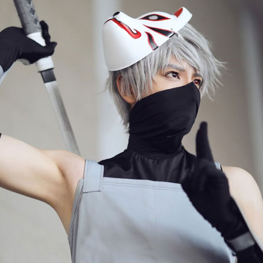 Anbu s Hatake Kakashi Halloween Cosplay Costume Gcosplay