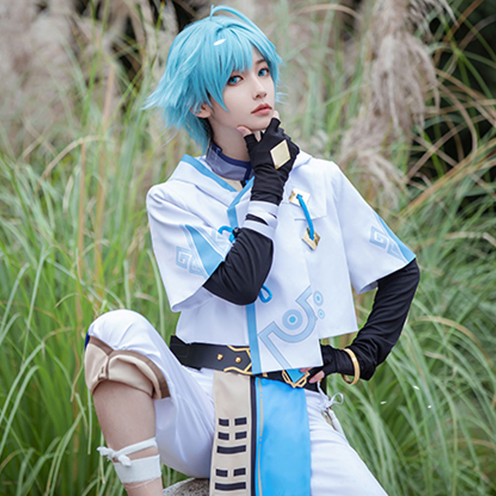 Chongyun from Genshin Impact Halloween Cosplay Costume