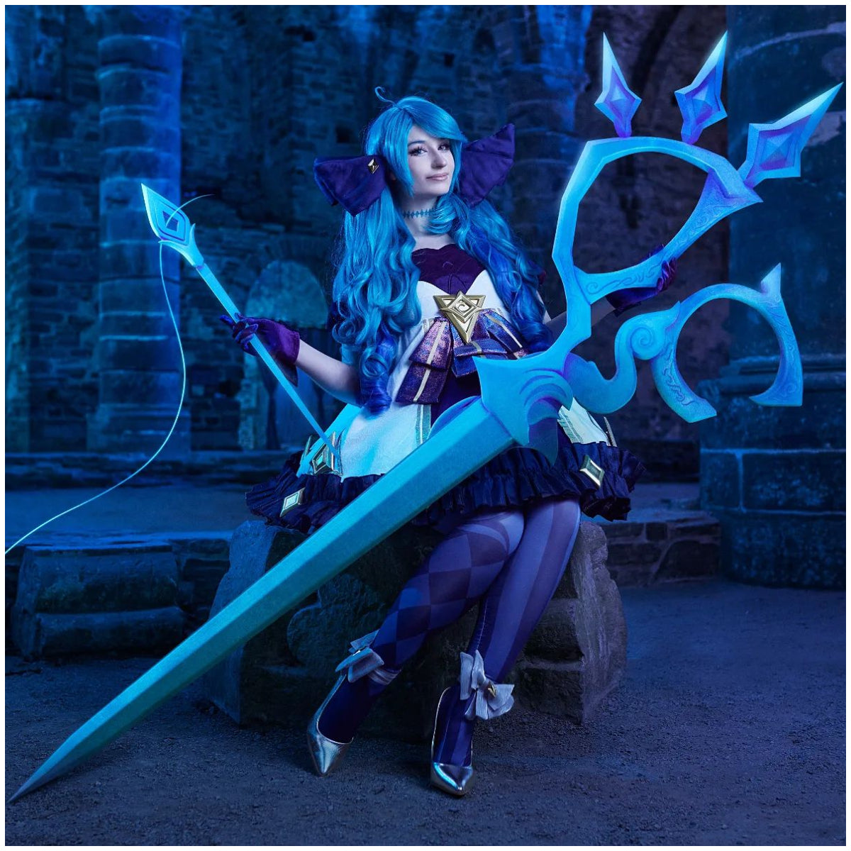 League Of Legends LOL Gwen Cosplay Costume Gcosplay