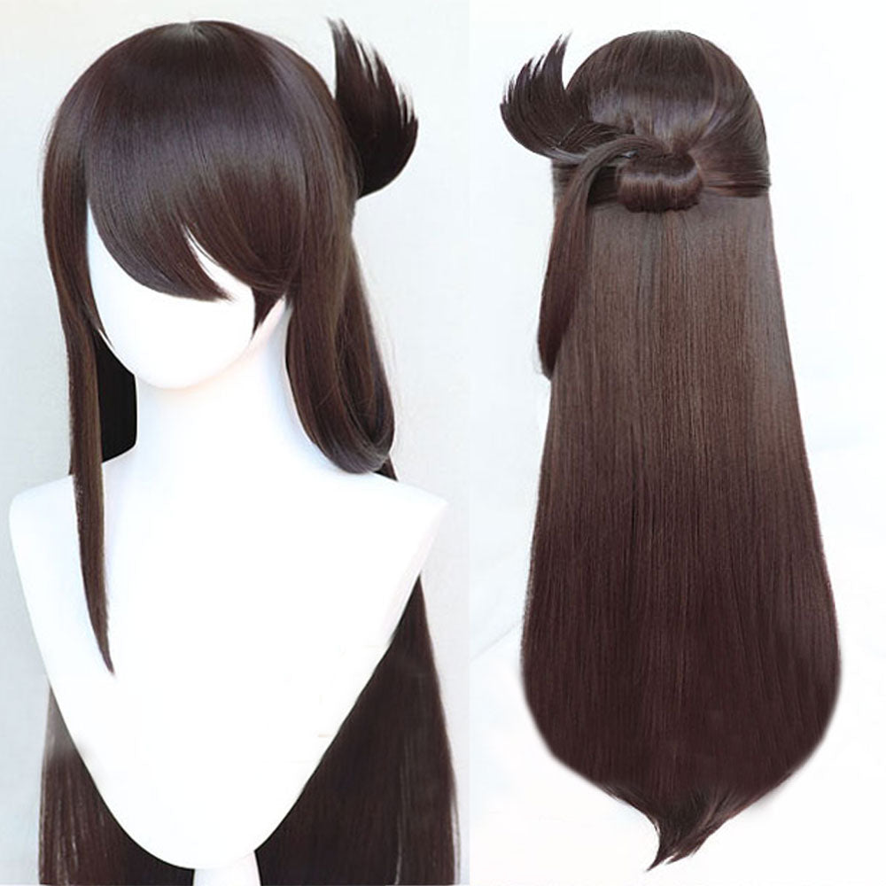 Genshin Impact Beidou Brown Cosplay Wig