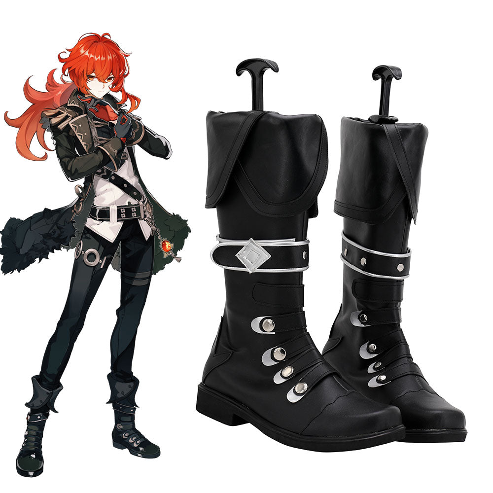 Toy Anime Fashion Trend Big Red Boots | SHEIN USA